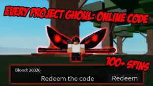 Redeem this code and get race reroll (expires june 26, 2021) 200klikesspreset : Every Code In Project Ghoul Online Updated 100 Spins Roblox Tokyo Ghoul Youtube