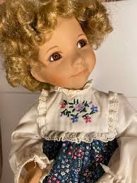 Vintage Edwin M. Knowles 14” Porcelain Goldilocks Doll EXCELLENT RARE