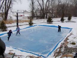 The outdoor ice rink at braeside community association in southwest calgary. Backyard Ice Rink Sport Court North