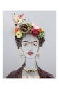Sister Golden | "Nesting Frida" Flower Face Print