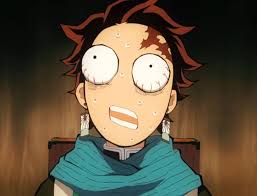 Kimetsu No Yaiba Tanjiro Funny Funny Anime Pics Anime Meme Face Anime