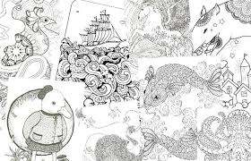 2550 x 1800 file type: 18 Absurdly Whimsical Adult Coloring Pages Nerdy Mamma