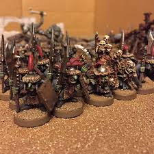 Kusonime adalah website download batch anime subtitle indonesia terlengkap yang berniat menjadi pusat database berbagai macam anime. A Busy Weekend Batch Painting Has Fleshed Out The Night Goblin And Mountain Goblin Regiments With Base Flo Warhammer Warhammer Fantasy Battle Warhammer Fantasy