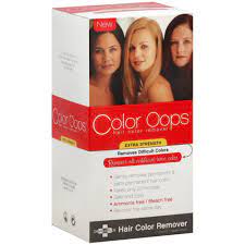 I bought it on a whim, intending to go back to ginger. Color Oops Hair Color Remover Extra Strength 1 Ea Buy Online In Angola At Angola Desertcart Com Productid 60531073