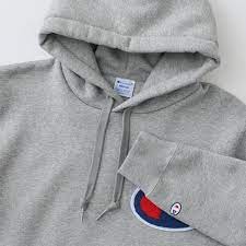champion jp big c hoodie grey hoodies grey hoodie athletic jacket
