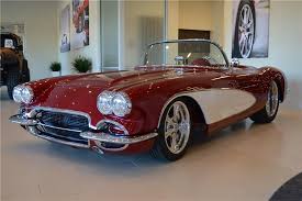 1959 Custom Downs Body Corvette Convertible Barrett Jackson Auction Company World S Greatest Collector Car Auction Coches Clasicos Carros Clasicos Clasicos