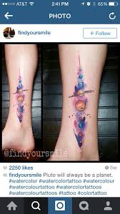 The secret of our success on planet earth is. Watercolour Planet Tattoo Google Search Tatuaje Del Sistema Solar Tatuaje De Planetas Tatuajes Creativos