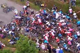 Vijf maanden na zijn zware valpartij in de tour de france vierde hij vandaag zijn rentree. Fjgeiqttmabq6m