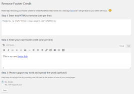 That being said, let's take a look at how to easily edit the footer in wordpress. Remove Footer Credit Wordpress Plugin Wordpress Org