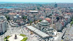 Türkiye) is a country located on the mediterranean region of eurasia, in spite of the fact that it is often associated as part of western asia, respectively, due to the social and religious affiliation, even though it is culturally sometimes considered european. Turkey Erdogan Opens Taksim Square Mosque News Dw 29 05 2021