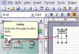 Niguru Com Membuat Database Model Dengan Bantuan Aplikasi Microsoft Visio Part 1