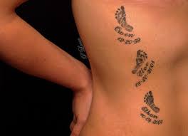 I Have Wanted To Do This For Forever My Childrens Footprints And Names Walking Up To My Heart Tattoos For Daughters Tattoos For Kids Mom Tattoos