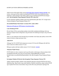 Kwsp ) is a federal the epf act requires employees and duty of employer to register with the board section vacation of office section kwsp. Doc Kumpulan Wang Simpanan Pekerja Farleena Management Academia Edu