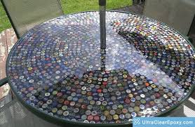 Epoxy Resin For Bar Tops Tabletops Countertops Commercial Grade In 2020 Resin Table Top Beer Cap Table Diy Table Top