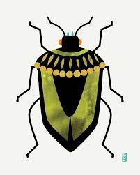 Vibrant Illustrations By Britt Demaris Insect Art Bug Art Fine Art Prints