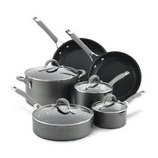 Orders placed at 11:59 a.m. Circulon Elementum 10pc Hard Anodized Nonstick Cookware Set Oyster Gray Target
