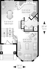 Narrow lot house plans are perfect for urban infill lots and designed to maximize the space and efficiency. Comstock Narrow Lot Townhouse Plan 032d 0619 House Plans And More