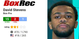 BoxRec: David Stevens