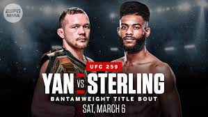 Three name fights, such as a superfight among champions, headline saturday's ufc 259 occasion from the ufc apex in las … Espn Mma On Twitter Ufc 259 Is Looking Golden