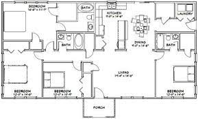 60x30 House 4 Bedroom 3 Bath 1800 Sq Ft Pdf Floor Etsy Barndominium Floor Plans Metal House Plans Farmhouse Floor Plans