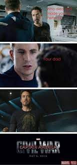 Image 900636 Captain America Civil War 4 Pane Captain America Vs Iron Man Captain America Civil War Meme Iron Man Vs Captain America Marvel Funny