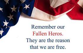 We honor our fallen heroes… today and everyday for giving us the beautiful gift of freedom and happiness. Memorial Day Messages Remembrance Thank You Wishes Greetings