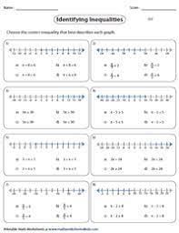 Looking for math worksheets 4 kids popular content, reviews and catchy facts? Mathworksheets4kids Identifying Inequalities Answers Free Math Worksheets Http Www Mathworksheets4kids Com Answers Solving Inequalities Is Very Like Solving Equations Pascal Teory