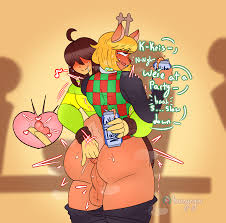 Rule34 - If it exists, there is porn of it  kris (deltarune), noelle  holiday  5239020