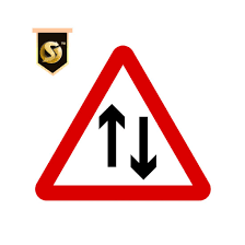 The sign do has a triangular shape, black pictogram on yellow background and black edging. Safety Road Warning Signs Boards Stop Traffic Sign Speed Sign China Road Sign Equipment Traffic Sign Post Board Made In China Com