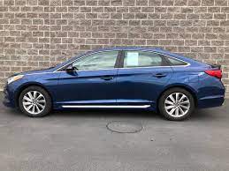 Limited models get new wood trim, and automatic headlights are now standard across the board as well. 2016 Hyundai Sonata 2 4l Sport Sedan Lakeside Blue For Sale In Jerome Id Classiccarsbay Com