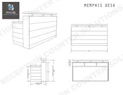 6 Foot Memphis Reception Desk Free Shipping Reception Desk Steel Reception Desk Furniture Details Design
