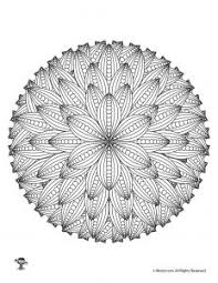 Focus on your drawing, and let your creativity flow. Adult Coloring Pages Flower Mandalas Woo Jr Kids Activities