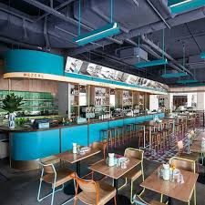 A Corner Of Singapore Is Going Super Loco For The Fast Food Of Rustic Old Mexico Diners Restaurant Interior Design Restaurant Interior Bar Design Restaurant
