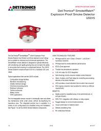 General application information response characteristics response is dependent on. Det Tronics Fire And Gas Safety Systems Solutions Detector Electronics Corp Det Tronics Catalogue Pdf Documentation Technique Brochure
