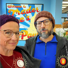 We're TJ's regulars and proud union members. As a former TJ's Crew Member,  I know how important it is for the Trader Joe's United folks to get the  fair contract they deserve.