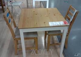 Ikea Lerhamn 1 Table 2 Chairs Light Antique Stain Dekorasi