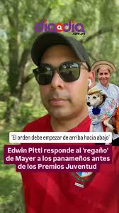 Aunque celebró con orgullo la llegada de los @premiosjuventud a Panamá, el  periodista panameño @edwinpittitv no pasó por alto el tono “de regaño”  utilizado por el alcalde capitalino @mayermm al ...