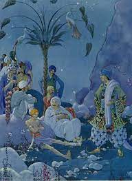 Virginia Frances Sterrett Art Arabian Nights Fairytale Art Fairytale Illustration