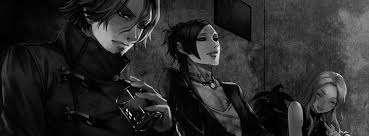 Black And White Facebook Cover Pin On Anime Cartoons