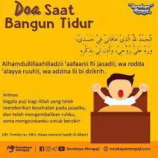 Doa Bangun Tidur Beserta Artinya