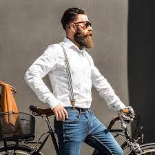 Wulli On Instagram Cycle Wuuulli Beard Beards Beardlife Bearded Bike Cycling Cycle Bicycle Ba Big Men Fashion Hipster Mens Fashion Beard Styles