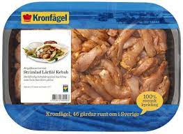 Perfekt i pitabröd, lasagne, sallad eller på pizza. Kycklinglarfile Kebab City Gross