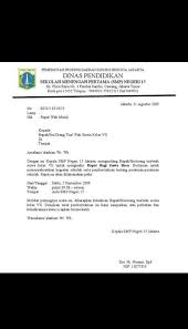 Berikut ciri umun dari surat perjalanan dinas, terdapat kop surat, yang berisikan tentang instansi. Contoh Surat Dinas Sekolah Smp Brainly