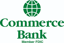 From account holders in the last year. Commerce Bank Logos