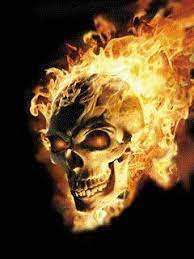 Flaming Skull Skulls Photo 39103617 Fanpop Skull Art Ghost Rider Wallpaper Skull Pictures