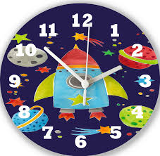 ✓ free for commercial use ✓ choose from our handpicked collection of clock pictures and images. Space Clock Personalised Kids Clocks Tiger Lily Prints