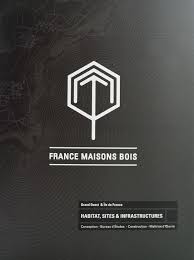 France Maisons Bois On Branding Served Construction Logo Logo Design Trends Wood Logo