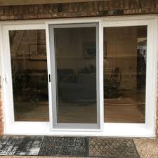 Brogas energy saving patio doors feature excellent energy saving qualities and are elegantly designed. Premium White Vinyl 3 Panel Sliding Patio Door Carrollton Designer Doors And Windows