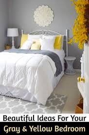 Gray And Yellow Bedroom Ideas Yellow And Grey Bedding Accent Colors Bedroom Decor Ideas Clever Diy Ideas Yellow Bedroom Decor Grey Bedroom Decor Yellow And Gray Bedding