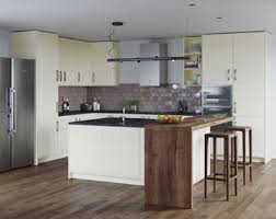 This type of kitchen countertops looks warm. Cream Kitchens Doors Cupboards Units Dream Doors